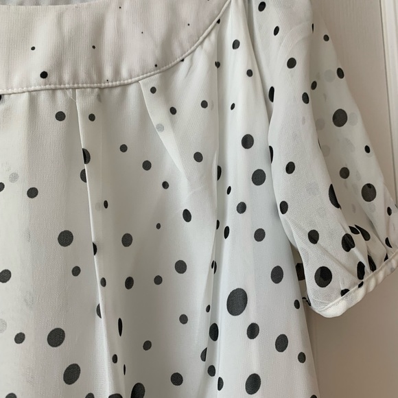 Chiffon Plus Blouse - Picture 3 of 4